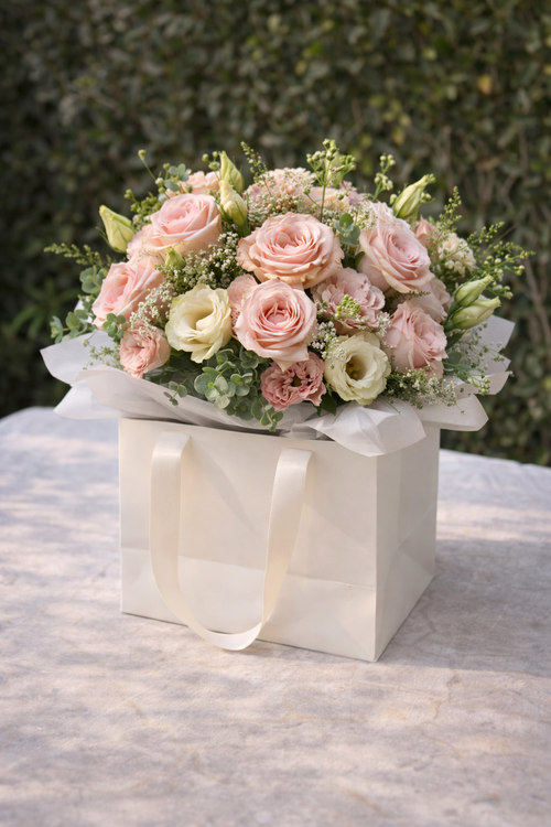 זר ורדים רענן